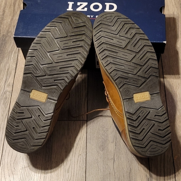 IZOD brown dress shoes - Picture 5 of 6
